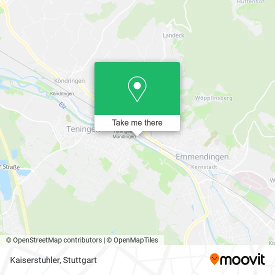 Карта Kaiserstuhler