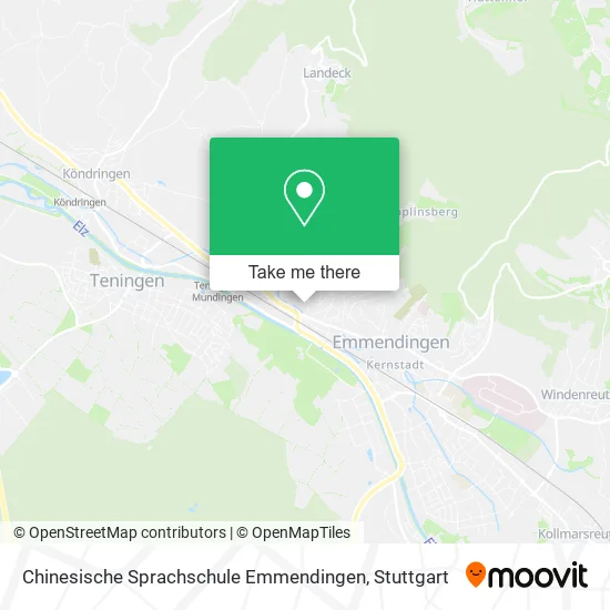 Карта Chinesische Sprachschule Emmendingen