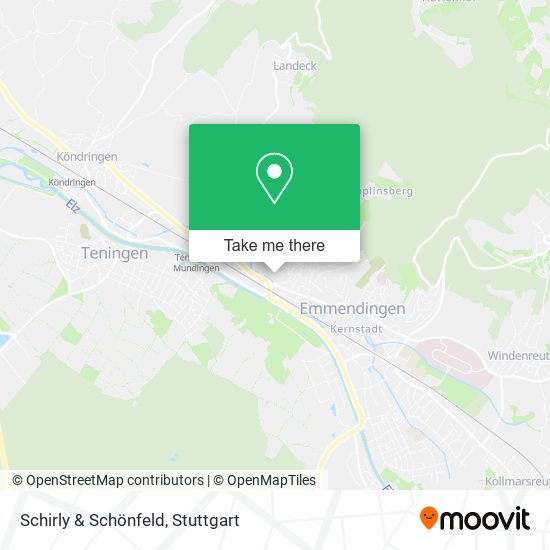 Schirly & Schönfeld map