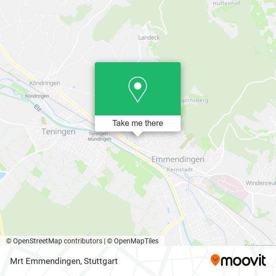 Карта Mrt Emmendingen