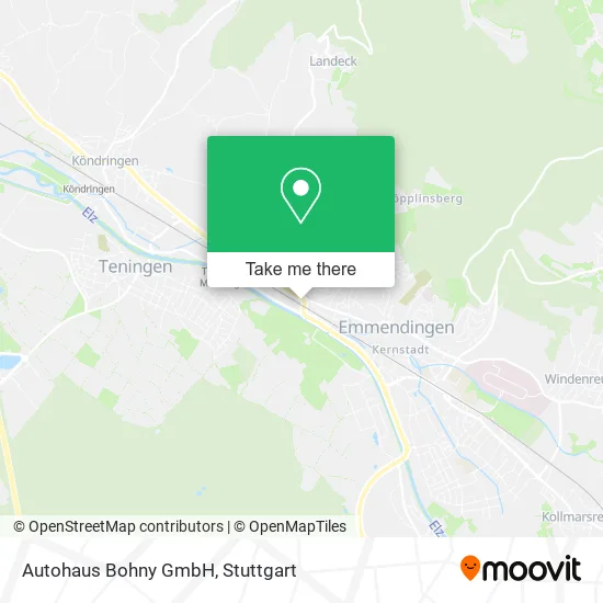 Карта Autohaus Bohny GmbH