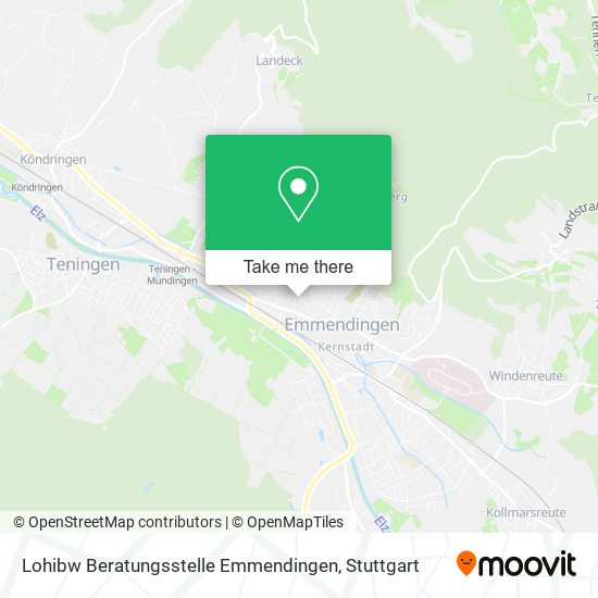 Карта Lohibw Beratungsstelle Emmendingen