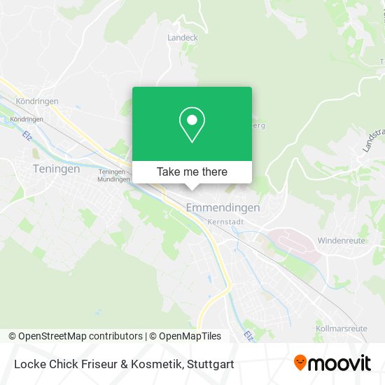 Locke Chick Friseur & Kosmetik map