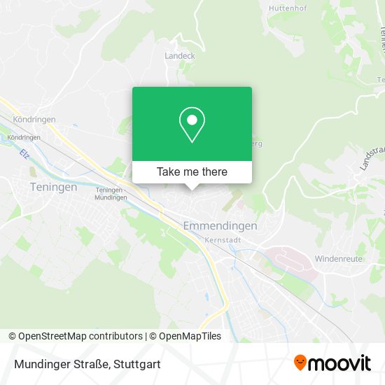 Mundinger Straße map