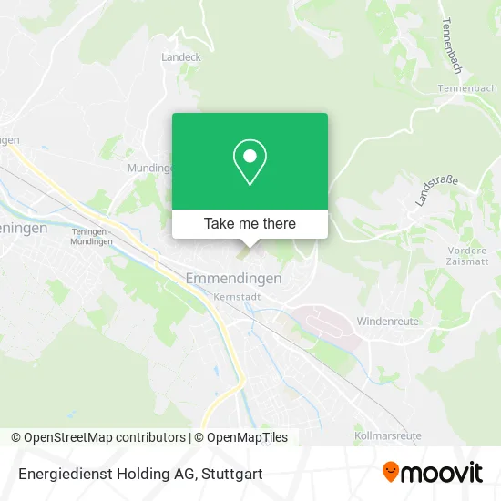 Карта Energiedienst Holding AG