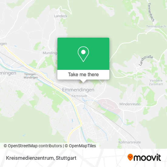 Карта Kreismedienzentrum