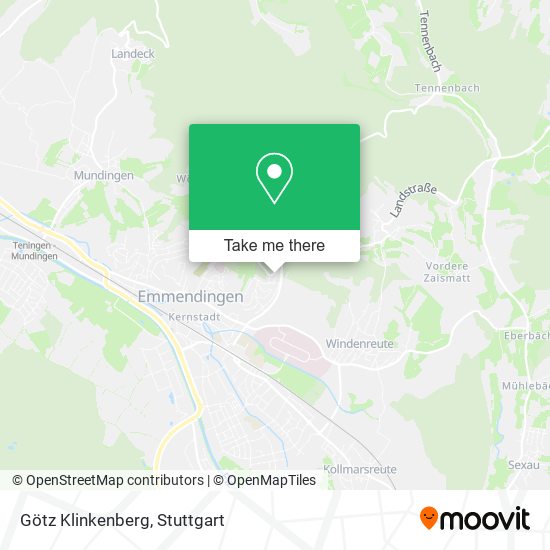 Götz Klinkenberg map