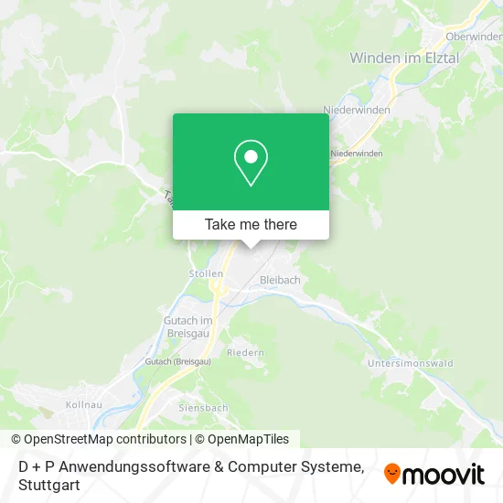 Карта D + P Anwendungssoftware & Computer Systeme