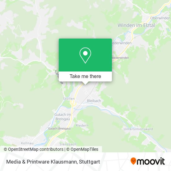 Media & Printware Klausmann map