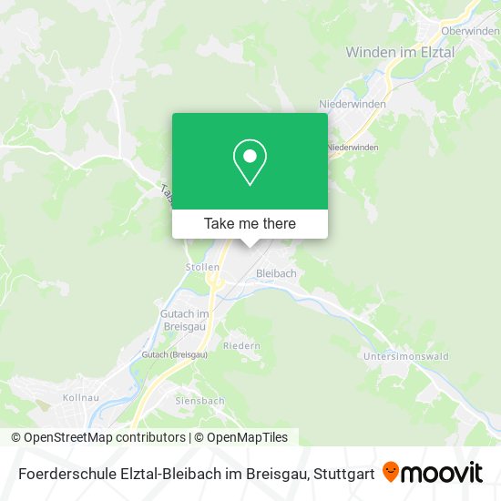 Foerderschule Elztal-Bleibach im Breisgau map