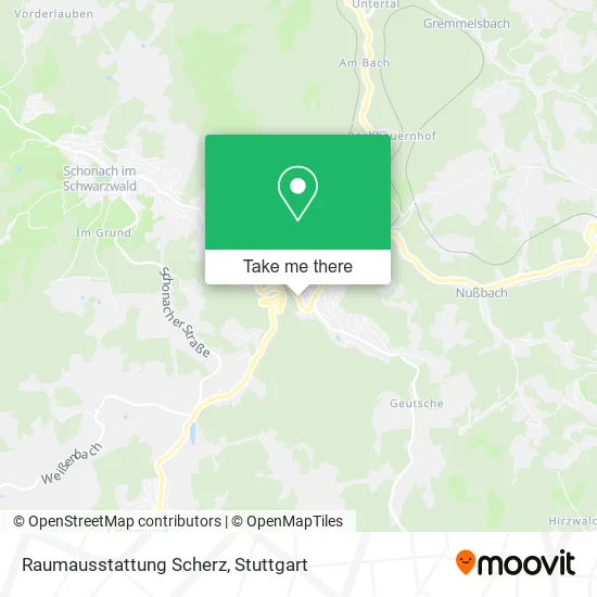 Карта Raumausstattung Scherz