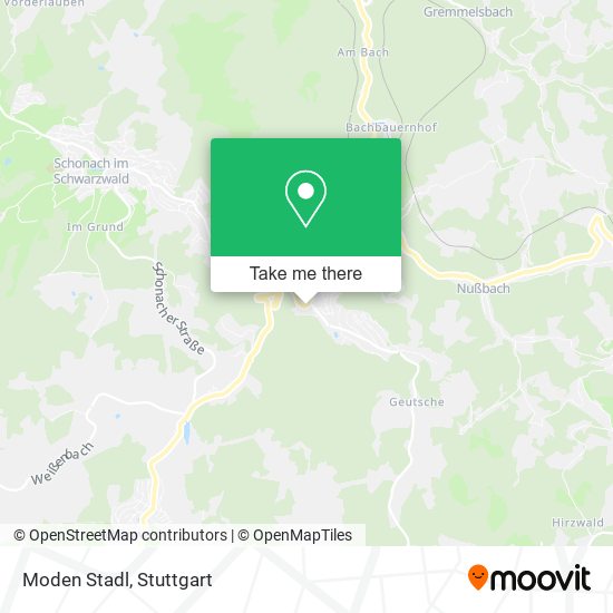 Карта Moden Stadl
