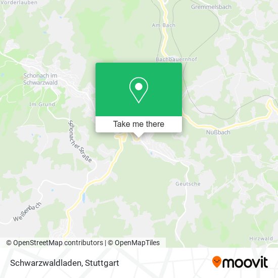 Карта Schwarzwaldladen