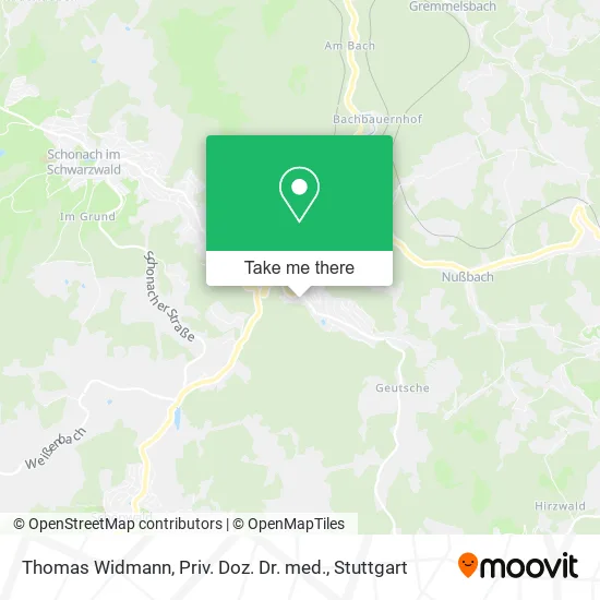 Карта Thomas Widmann, Priv. Doz. Dr. med.