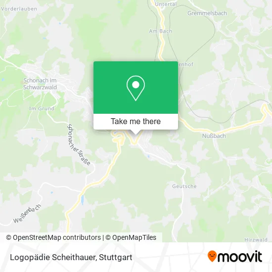 Карта Logopädie Scheithauer
