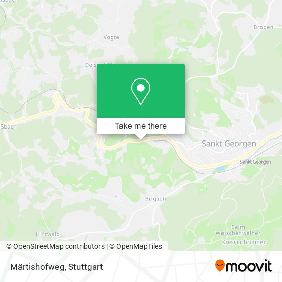 Märtishofweg map