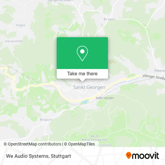 We Audio Systems map