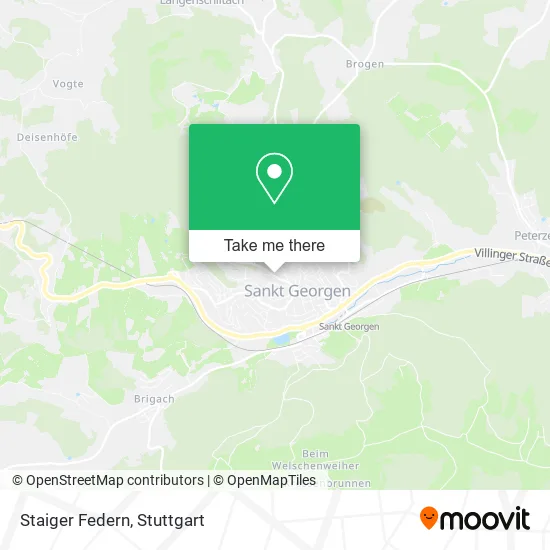 Карта Staiger Federn