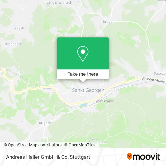 Карта Andreas Haller GmbH & Co