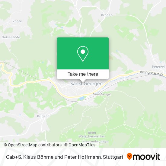 Cab+S, Klaus Böhme und Peter Hoffmann map