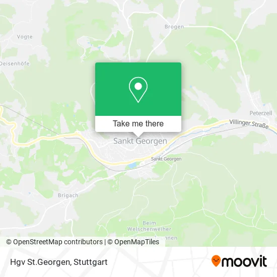 Карта Hgv St.Georgen