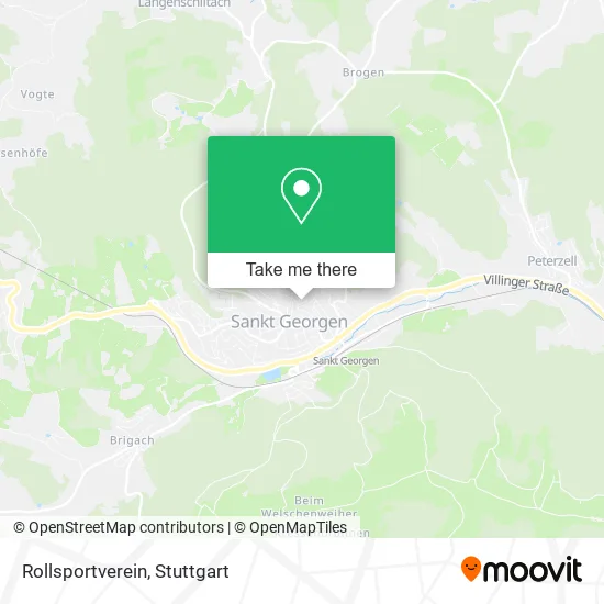 Карта Rollsportverein