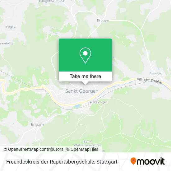 Карта Freundeskreis der Rupertsbergschule