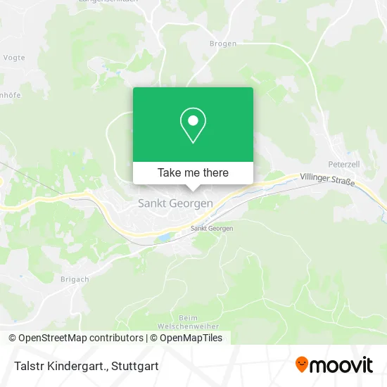 Talstr Kindergart. map