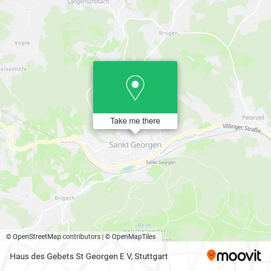 Карта Haus des Gebets St Georgen E V