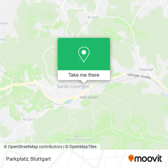 Parkplatz map