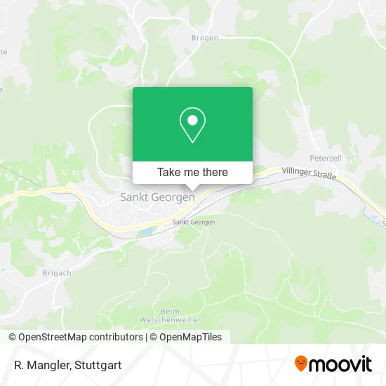 Карта R. Mangler