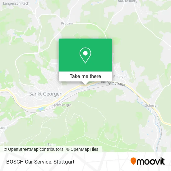 Карта BOSCH Car Service