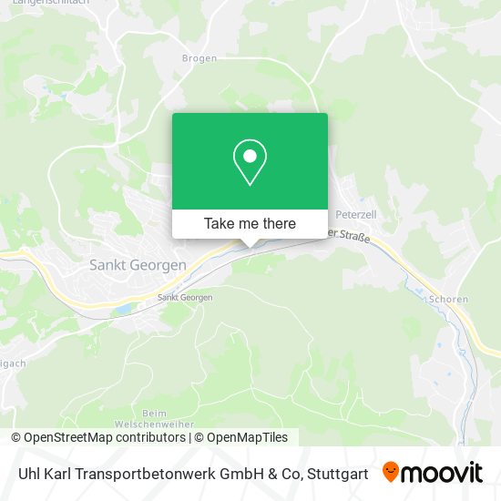 Карта Uhl Karl Transportbetonwerk GmbH & Co