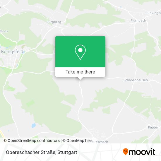 Obereschacher Straße map