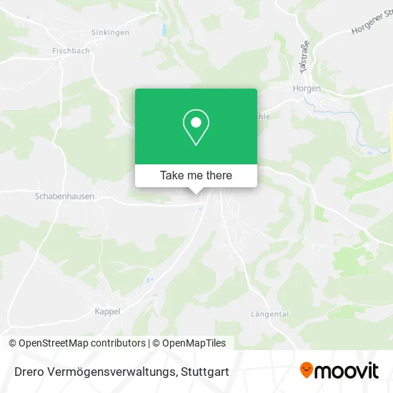 Карта Drero Vermögensverwaltungs