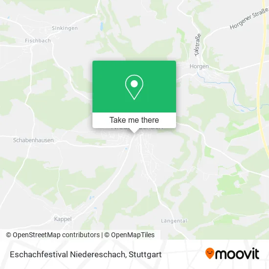 Карта Eschachfestival Niedereschach