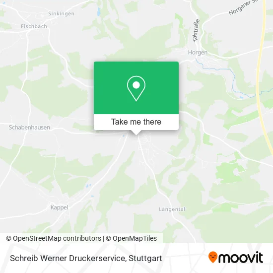 Карта Schreib Werner Druckerservice