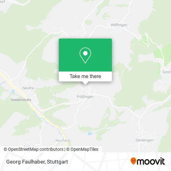 Карта Georg Faulhaber