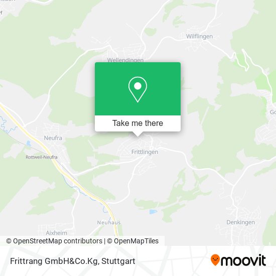 Frittrang GmbH&Co.Kg map