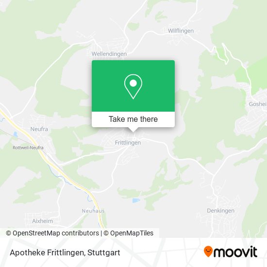 Apotheke Frittlingen map