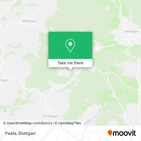 Карта Peafe