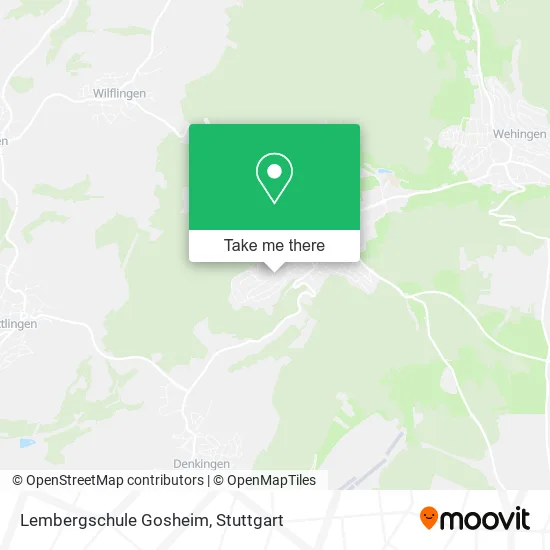 Карта Lembergschule Gosheim