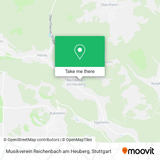 Musikverein Reichenbach am Heuberg map