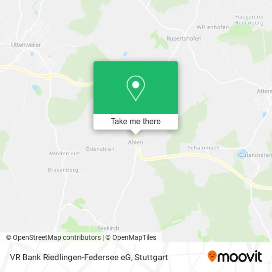 Карта VR Bank Riedlingen-Federsee eG
