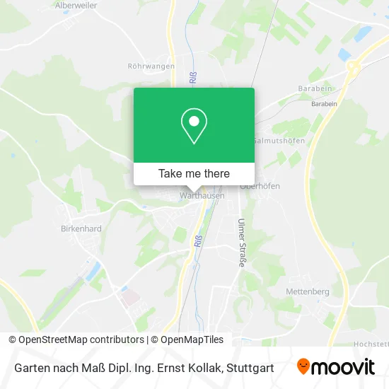 Карта Garten nach Maß Dipl. Ing. Ernst Kollak