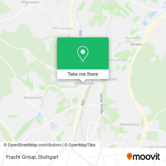 Fracht Group map