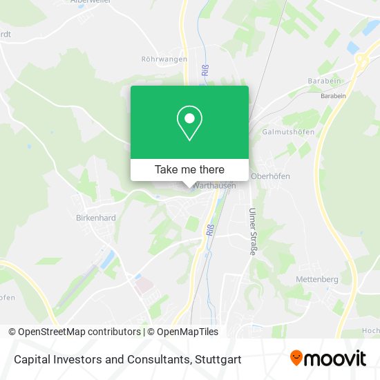 Capital Investors and Consultants map