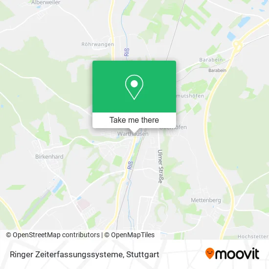 Карта Ringer Zeiterfassungssysteme