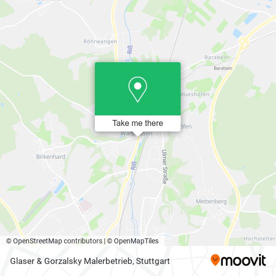Glaser & Gorzalsky Malerbetrieb map