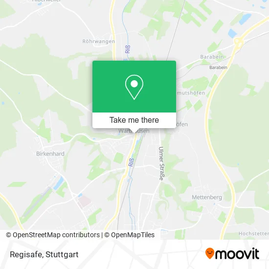 Regisafe map